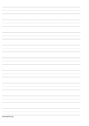 Printable paper download Lined handwriting free PDF download