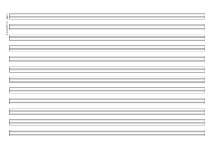 Free Printable Blank Sheet Music in PDF